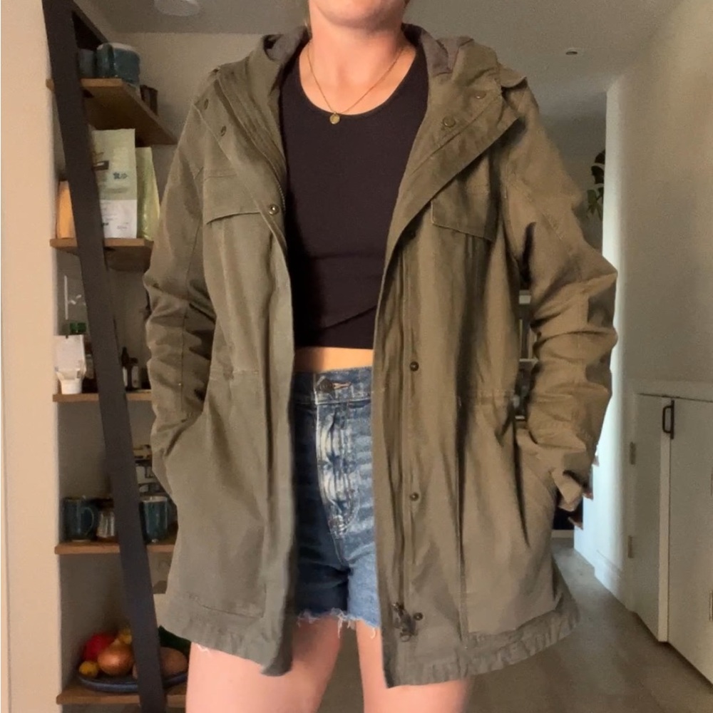 Prana Utility Jacket in Olive